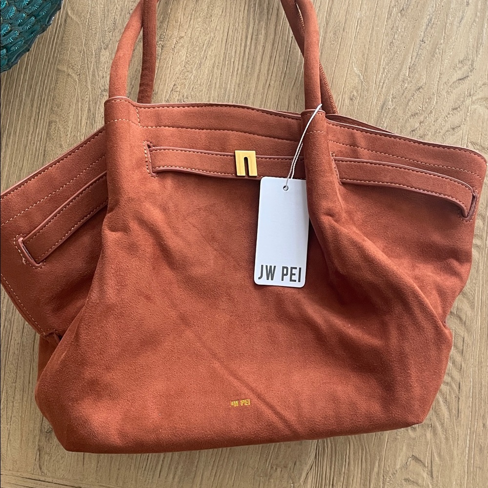 JW PEI Women's Rust Tote Bag